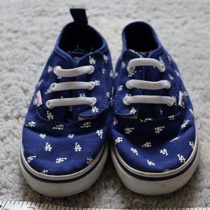 VANS TODDLERS MLB AUTHENTIC V ELASTIC LACE Size 9.5